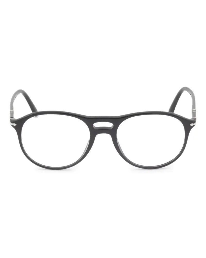 Persol Klassische Pilotenbrille - Schwarz Schwarz