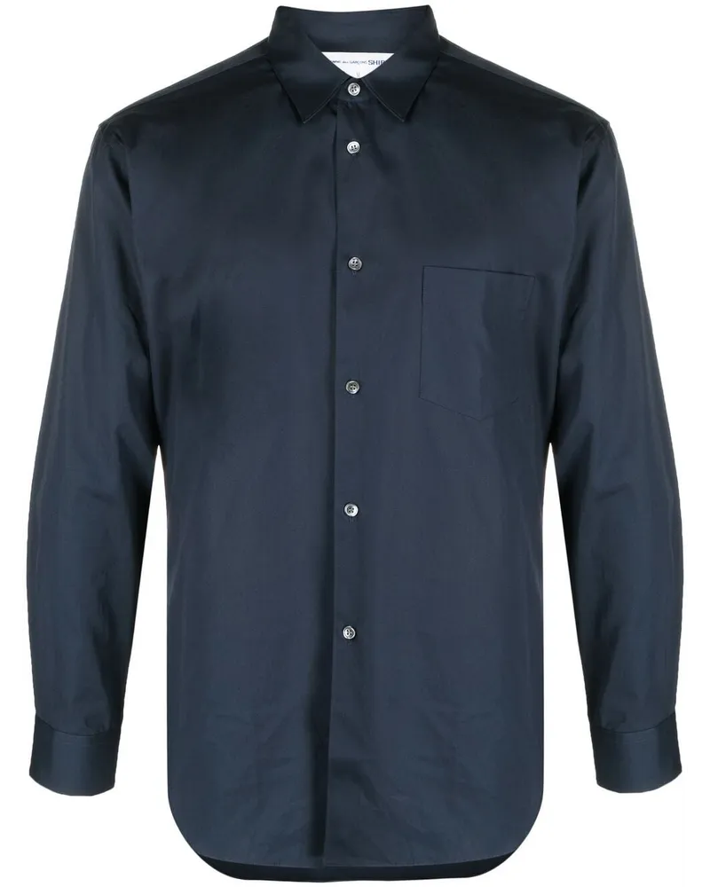 Comme des Garçons Klassisches Hemd - Blau Blau