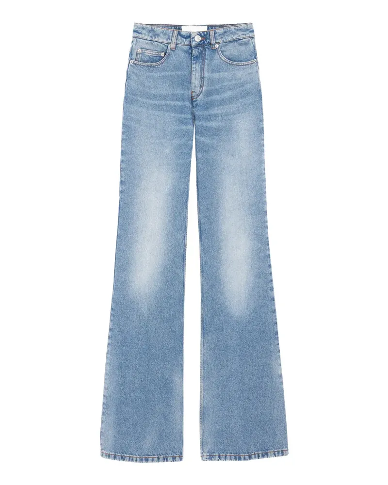 AMI Paris Flare Fit Jeans - Blau Blau