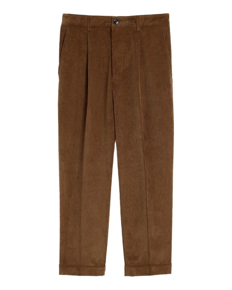 AMI Paris Hose aus Cord - Braun Braun