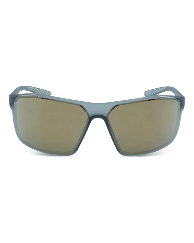 Nike Windstorm Sonnenbrille mit eckigem Gestell - Grau Grau