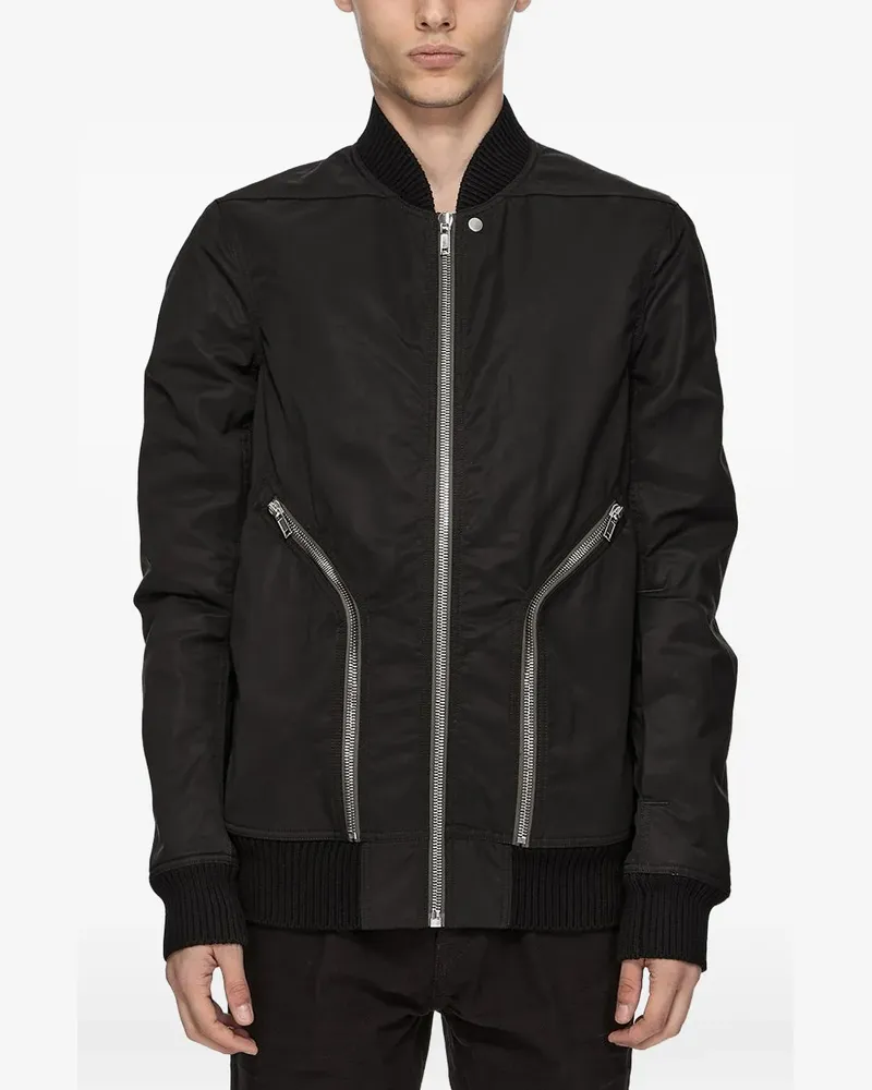 Rick Owens Heizer Bomberjacke - Schwarz Schwarz