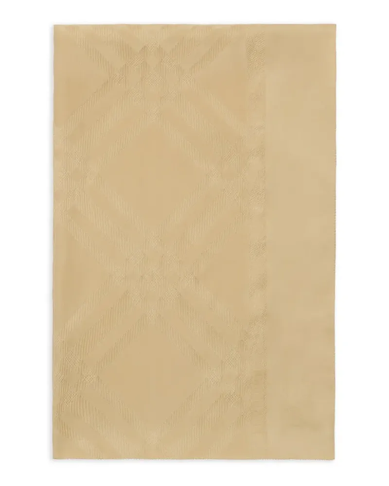 Burberry wide Check silk scarf - Nude Nude
