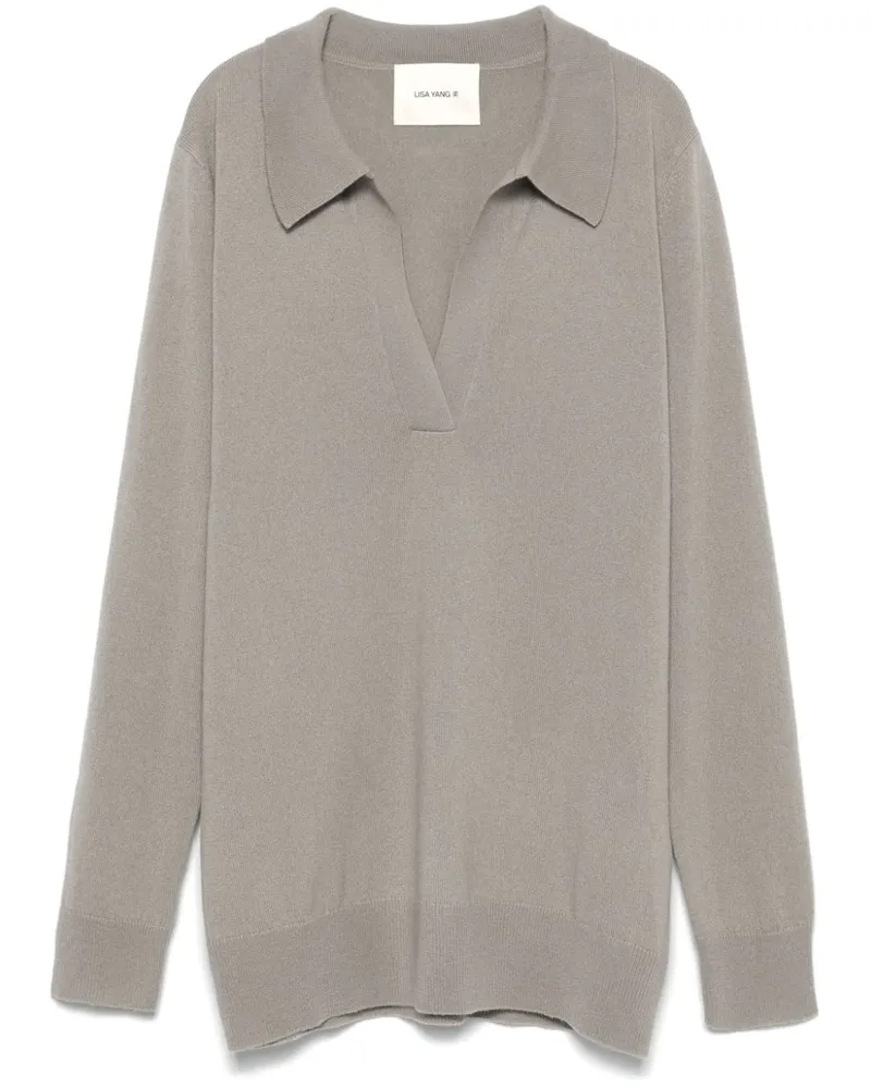 Lisa Yang Josefine Pullover - Grau Grau