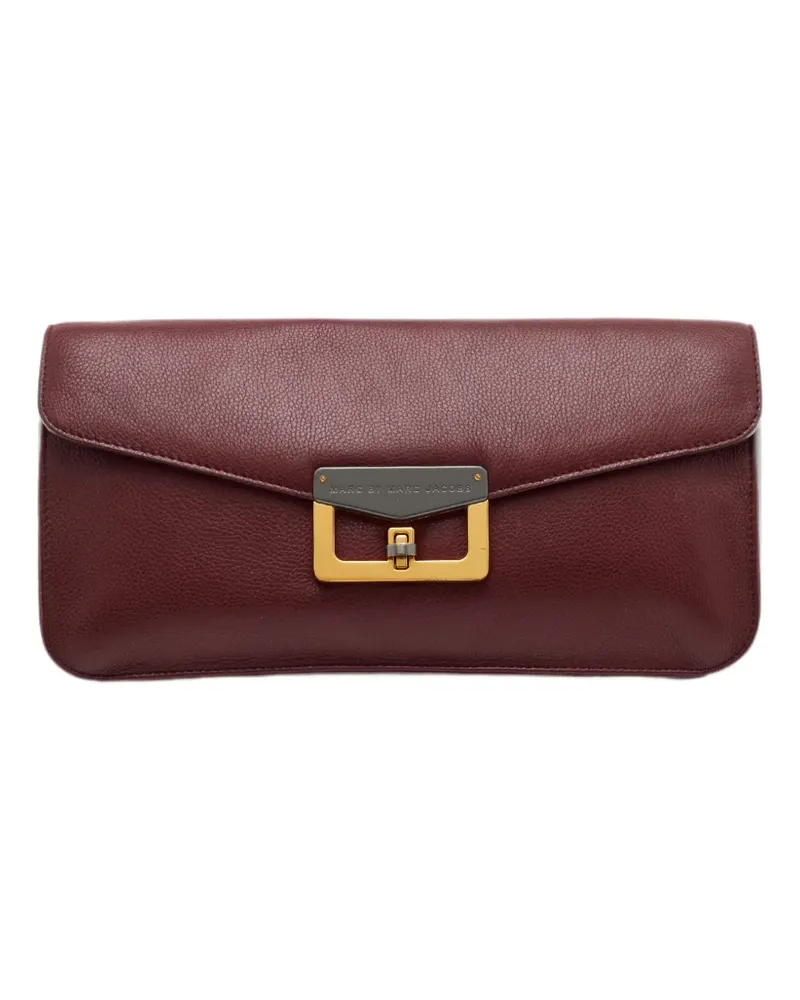 Marc Jacobs Clutch mit Klappe - Rot Rot