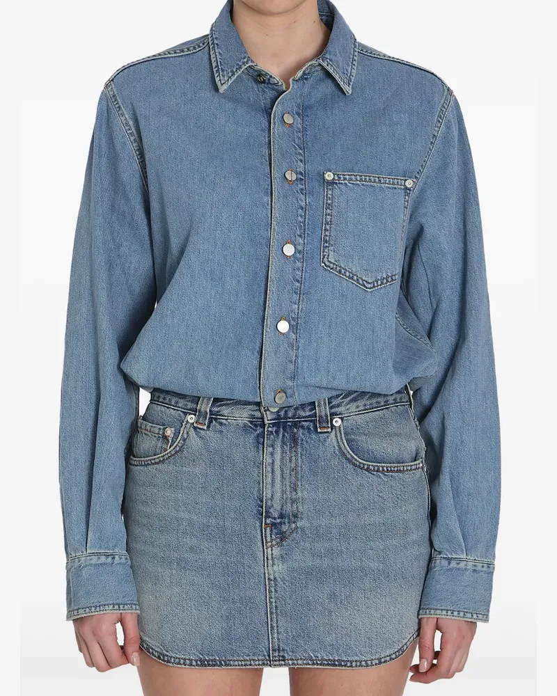 Haikure Tamu Kleid - Blau Blau