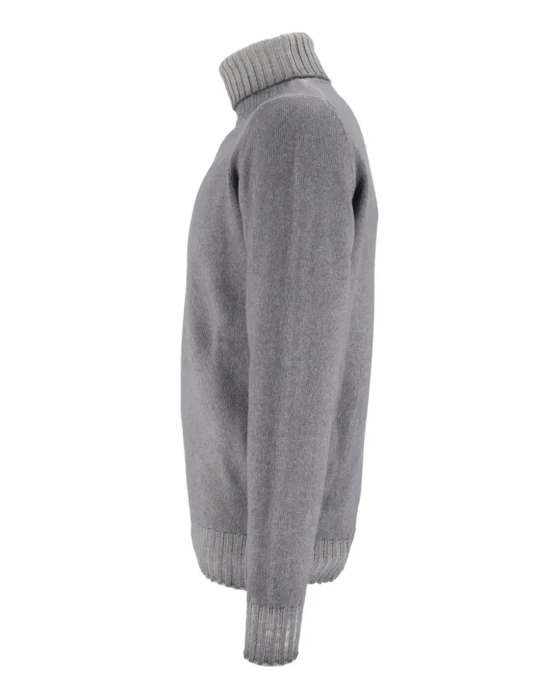 Filippo de Laurentiis Gestrickter Rollkragenpullover - Grau Grau