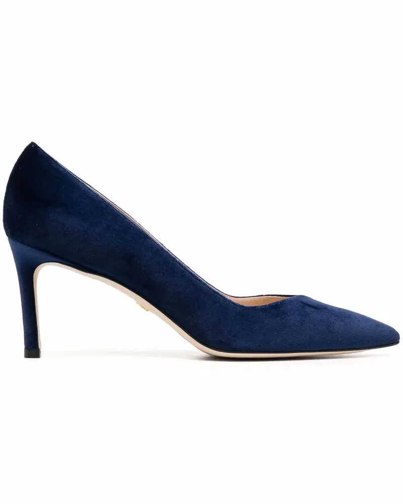 Stuart Weitzman Pumps mit spitzer Kappe - Blau Blau
