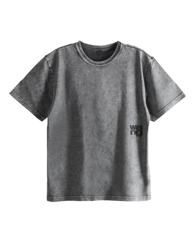 Alexander Wang Klassisches T-Shirt - Grau Grau