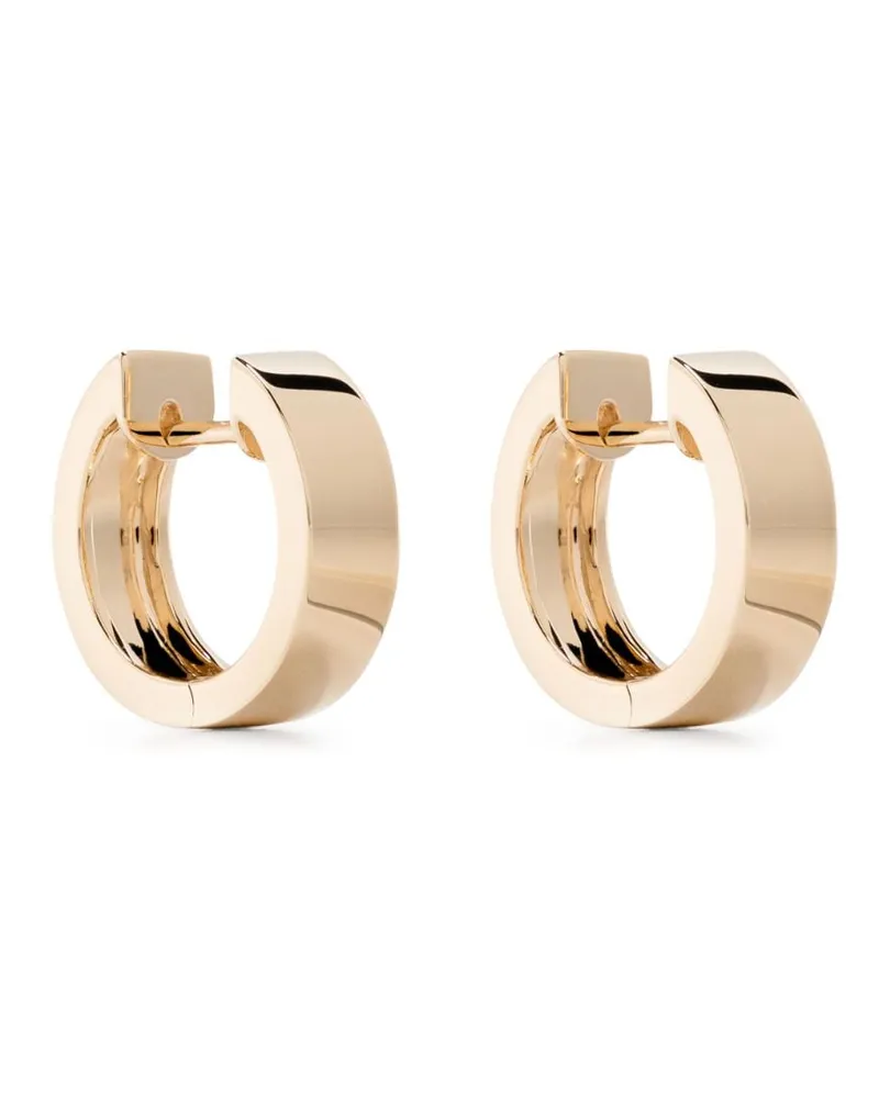 ANITA KO Breite 18kt Gelbgoldcreolen Gold