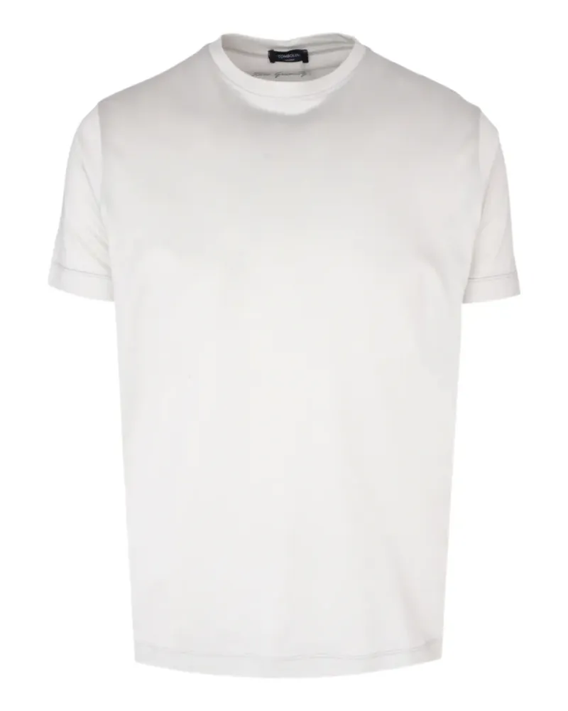 Tombolini crew-neck short-sleeve T-shirt - Grau Grau