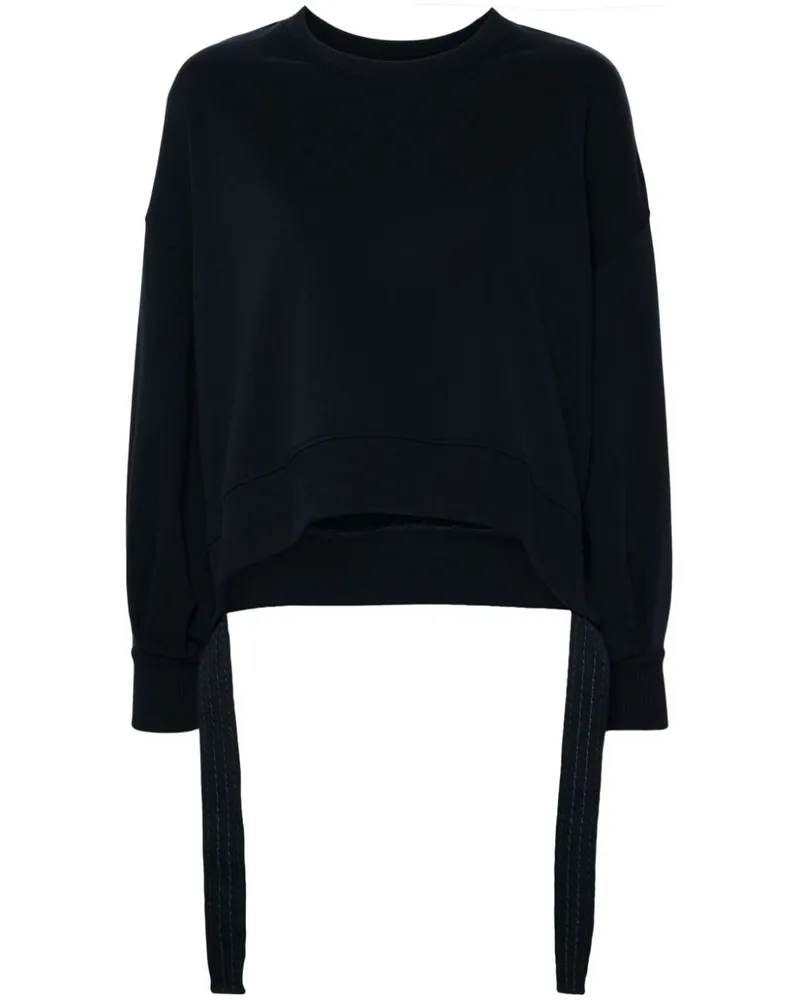 Dondup Sweatshirt mit Riemendetail - Blau Blau
