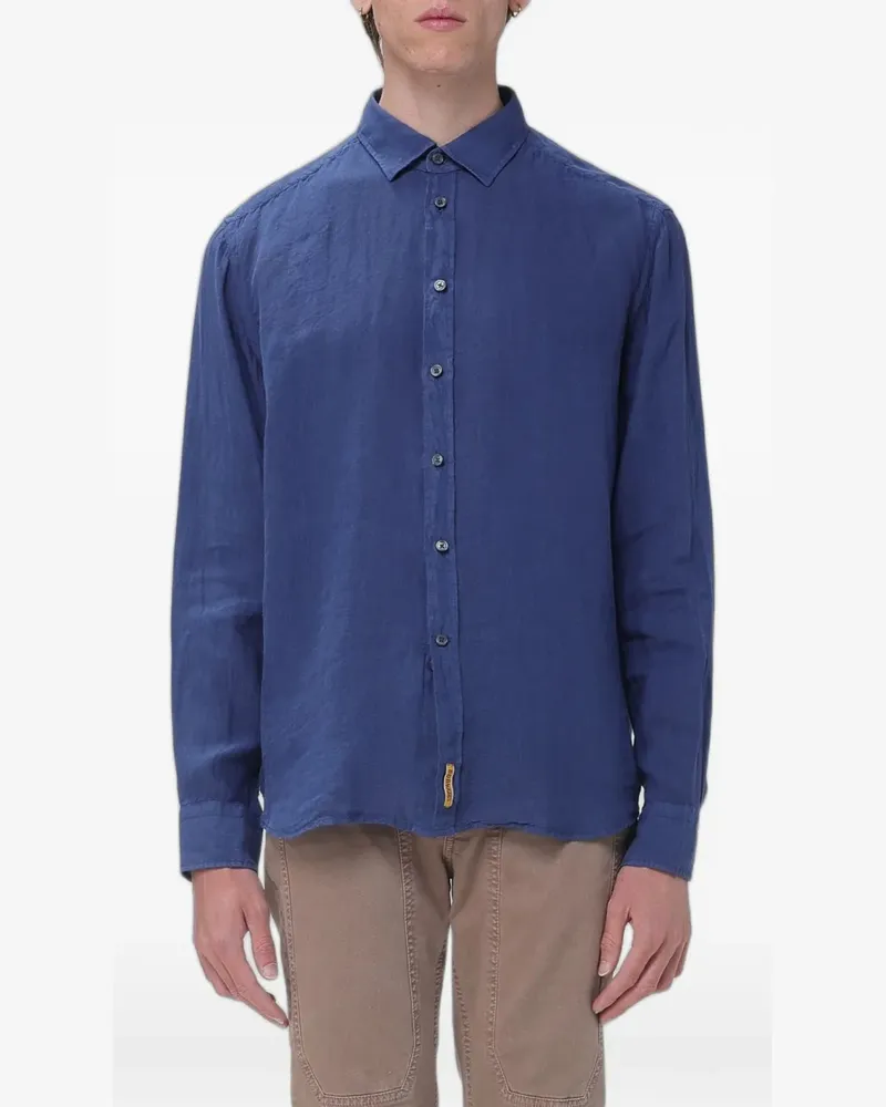 B.D. Baggies Hemd aus Baumwolle - Blau Blau