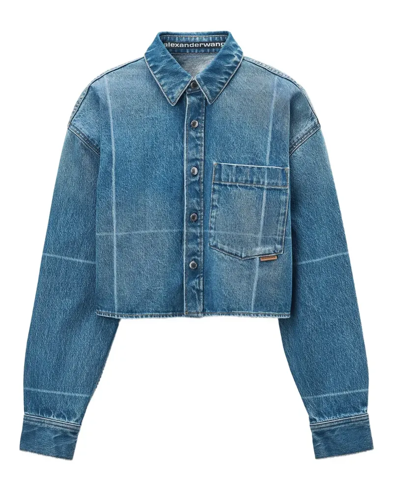 Alexander Wang Ausgeblichenes Hemd - Blau Blau