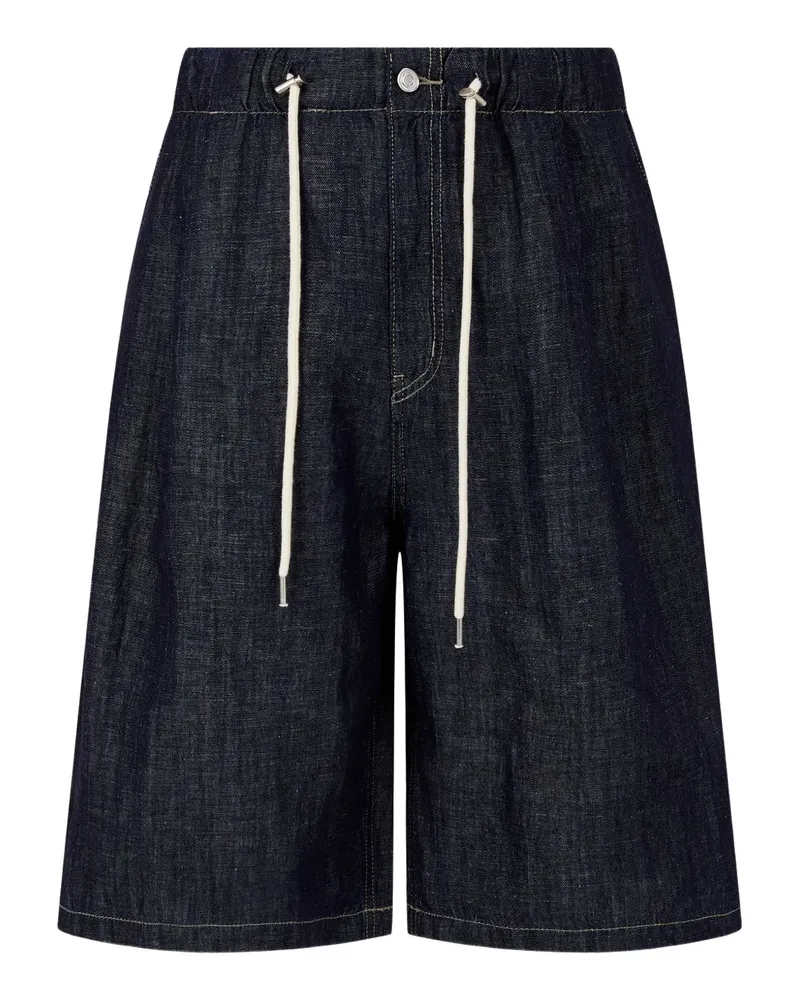 STUDIO TOMBOY Jeans-Shorts mit Kordelzug - Blau Blau