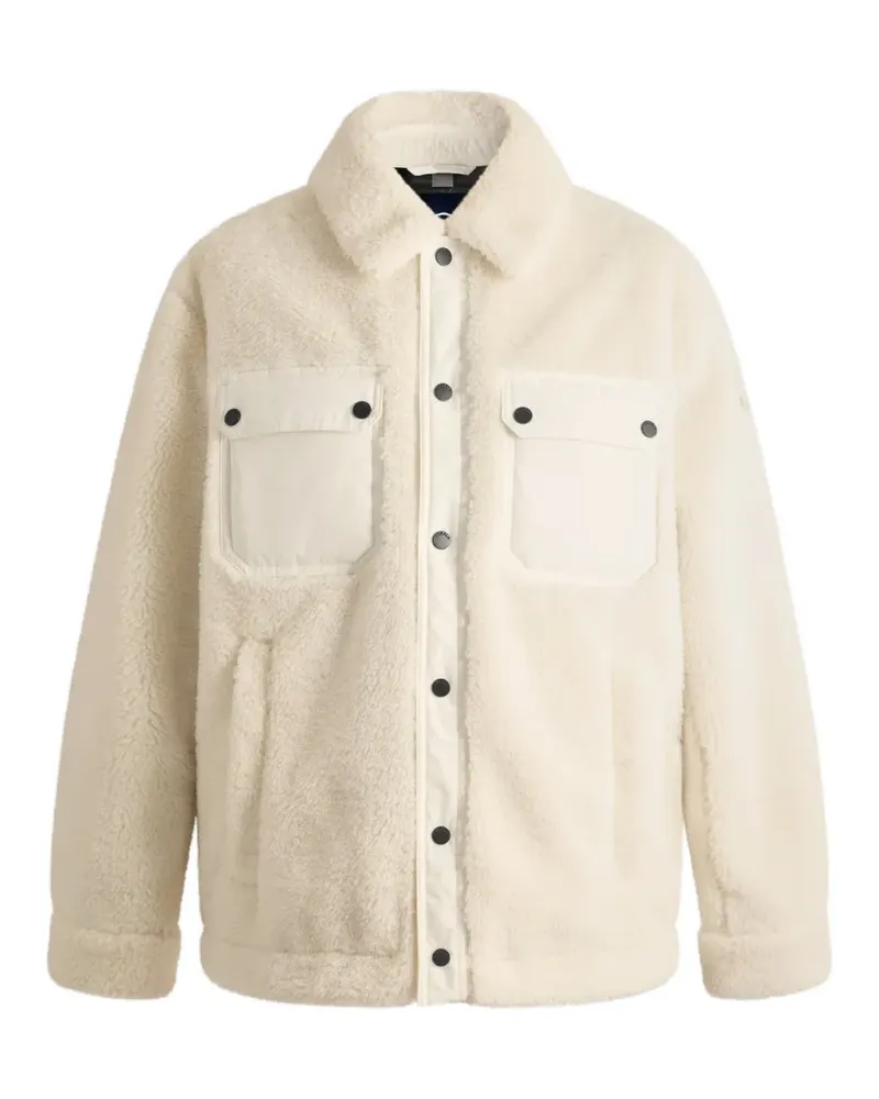 FUSALP Elstran jacket in faux-fur white - Nude Nude