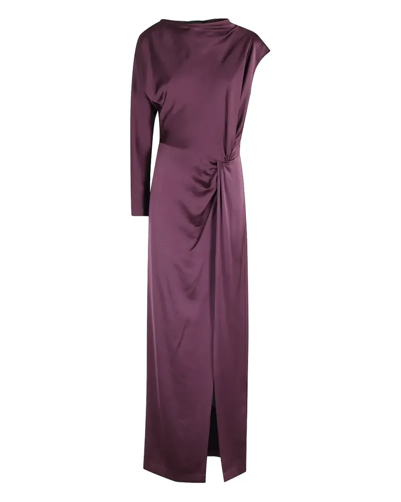 Federica Tosi Kleid mit rundem Ausschnitt - Violett Violett