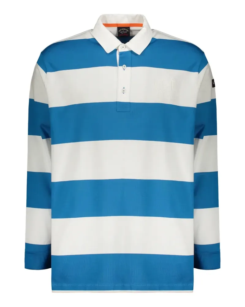 Paul & Shark Gestreiftes Poloshirt - Blau Blau