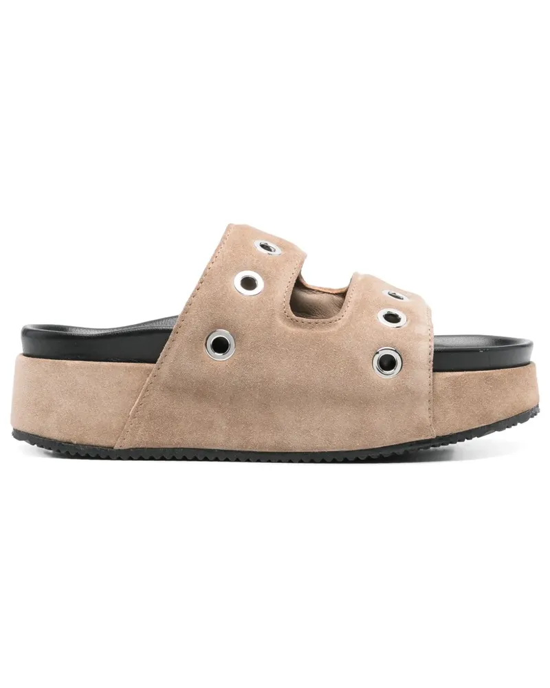 INUIKII Sandalen aus Leder - Braun Braun