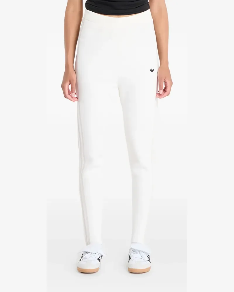 adidas logo-detail track pants - Weiß Weiß