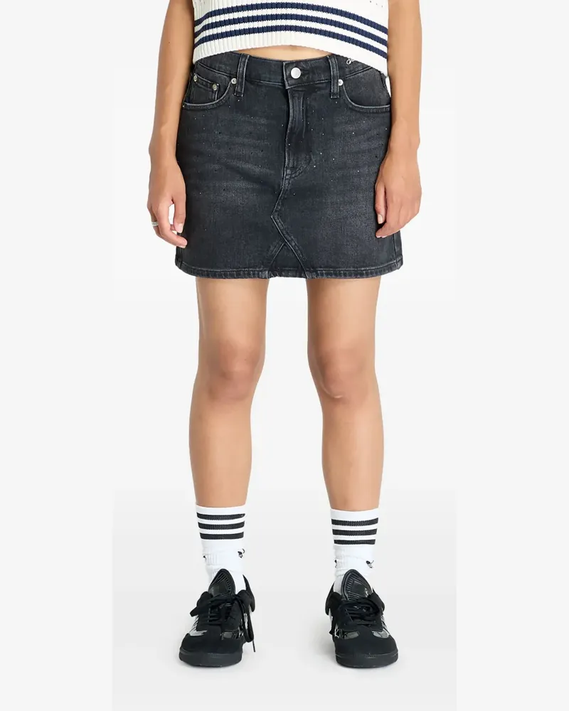 Tommy Hilfiger Rock aus Denim - Schwarz Schwarz