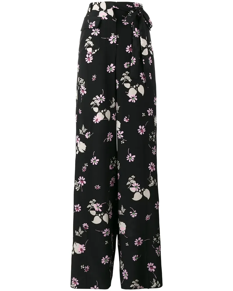 Valentino Garavani Seidenculottes mit hohem Bund - Schwarz Schwarz