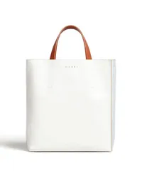 Marni Handtasche in Colour-Block-Optik Weiß