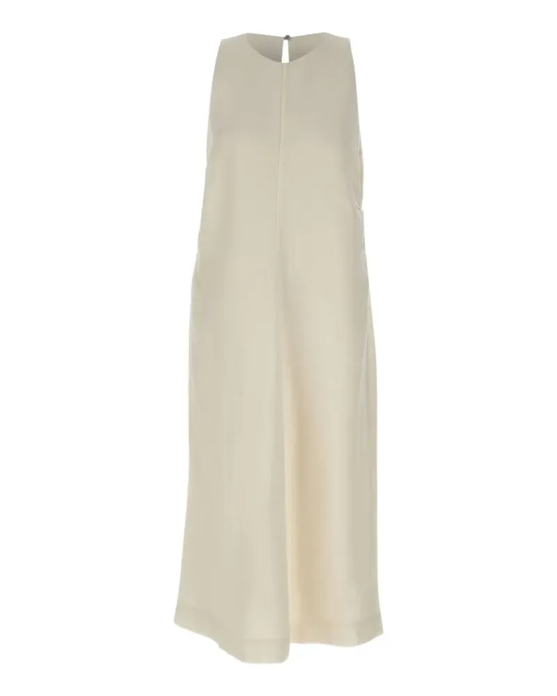 HUGO BOSS C-Delinna flared dress - Nude Nude