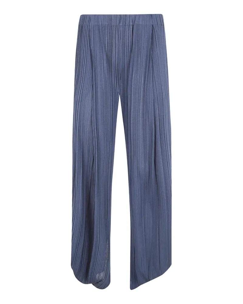 Giorgio Armani Plissierte Hose - Blau Blau