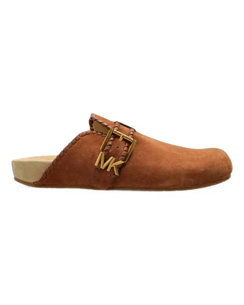 Michael Kors Greer Mules mit Schnalle - Braun Braun