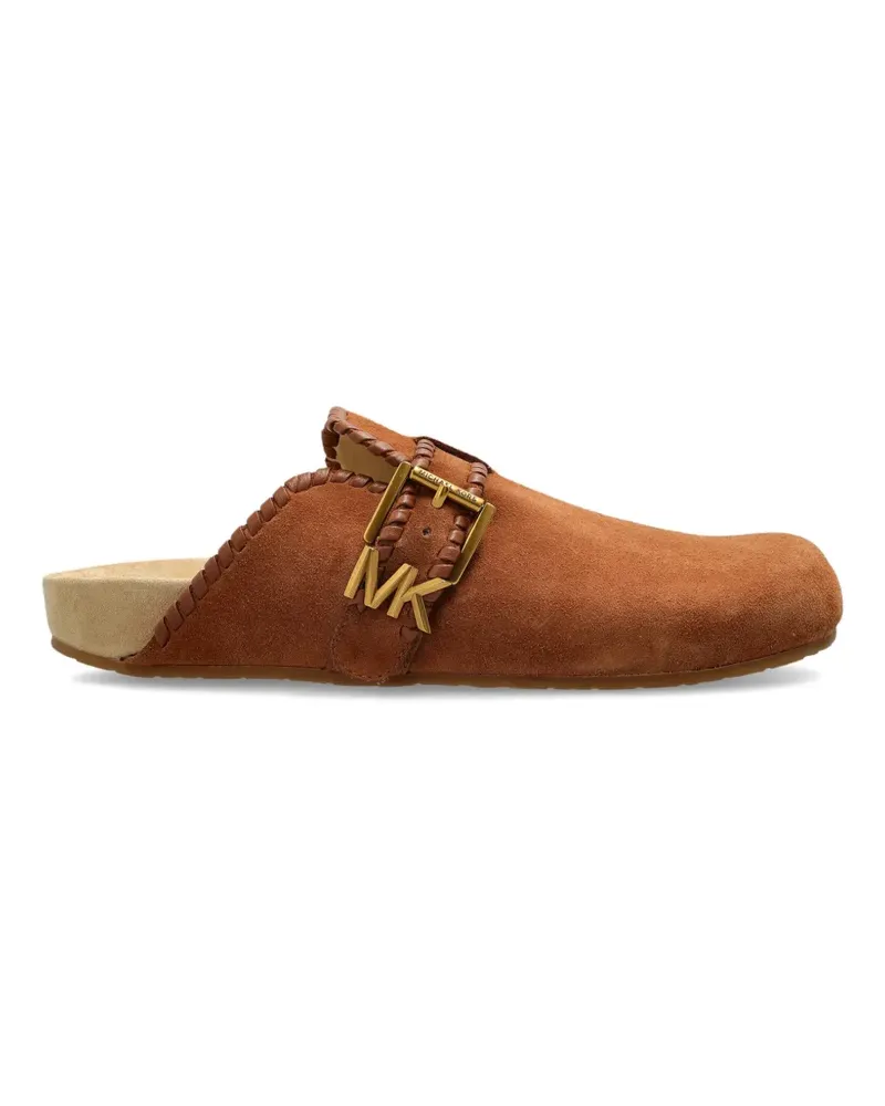 Michael Kors Greer Mules mit Schnalle - Braun Braun