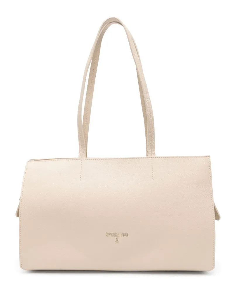 Patrizia Pepe Handtasche aus Leder - Nude Nude