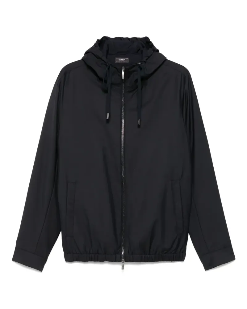 Peserico Jacke mit Kapuze - Blau Blau