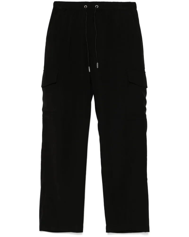 DKNY Cargohose mit Streifendetail - Schwarz Schwarz