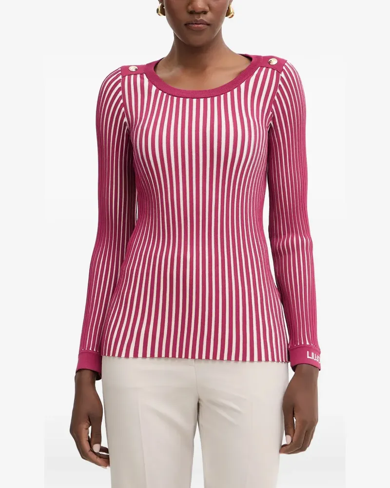 Liu Jo striped sweater - Rosa Rosa
