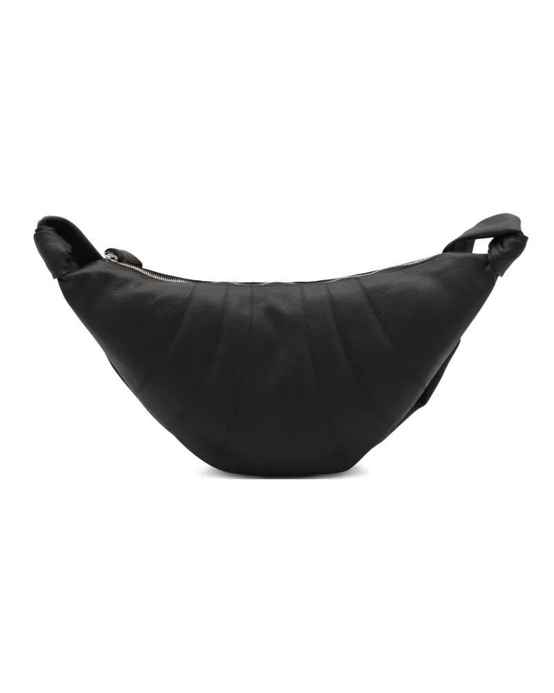 Christophe Lemaire Croissant shoulder bag - Schwarz Schwarz