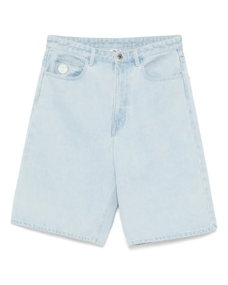 BAPE Klassische Jeans-Shorts - Blau Blau