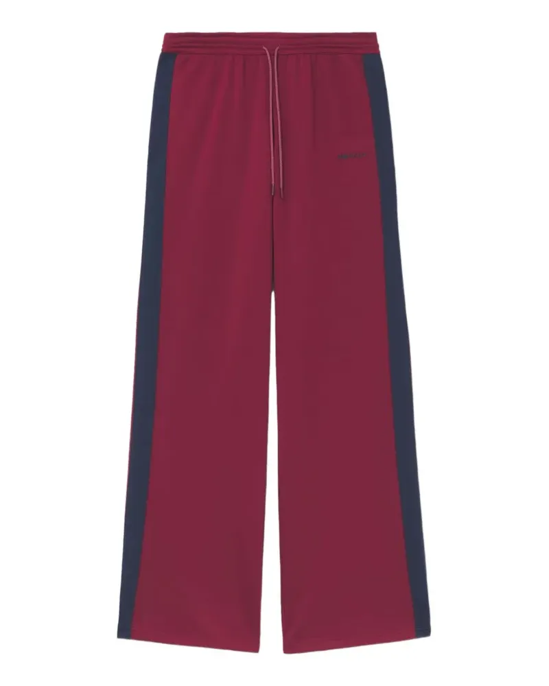 Alexander McQueen Jogginghose mit Streifen - Rot Rot