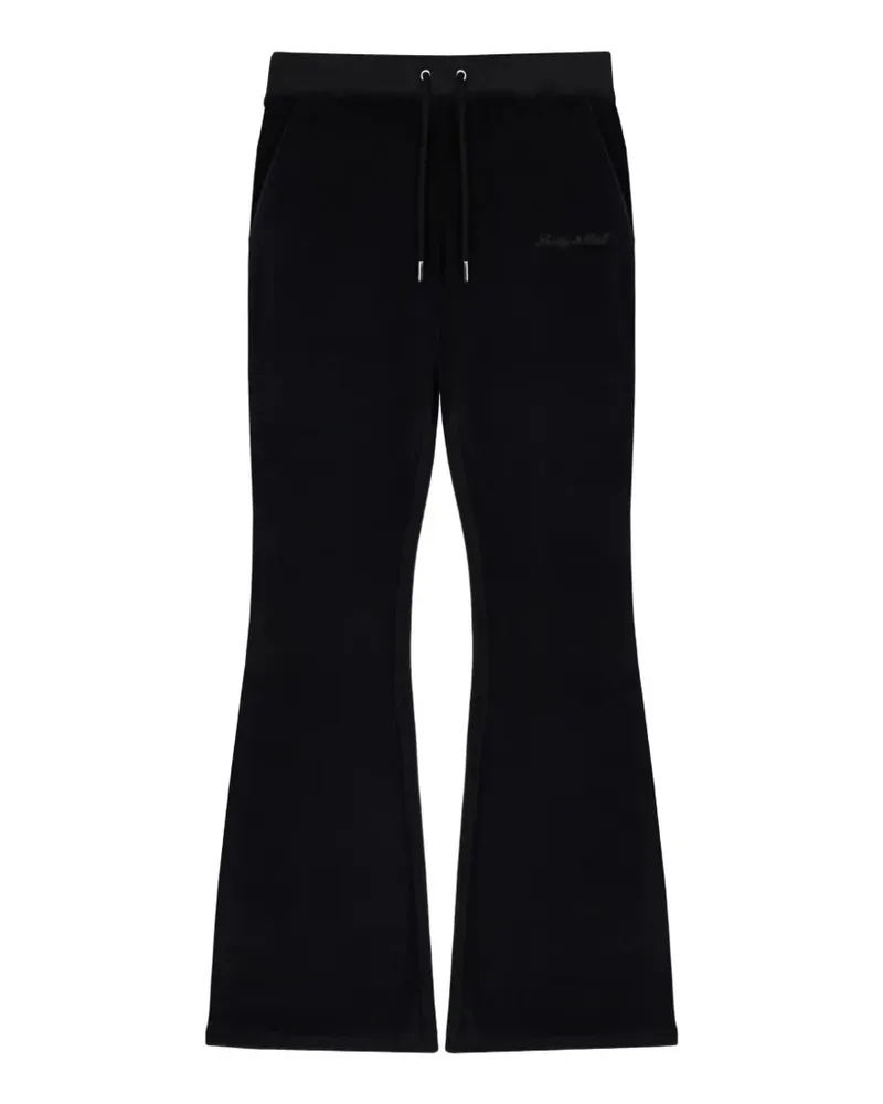 SPORTY & RICH Krystal logo-embellished track pants - Schwarz Schwarz