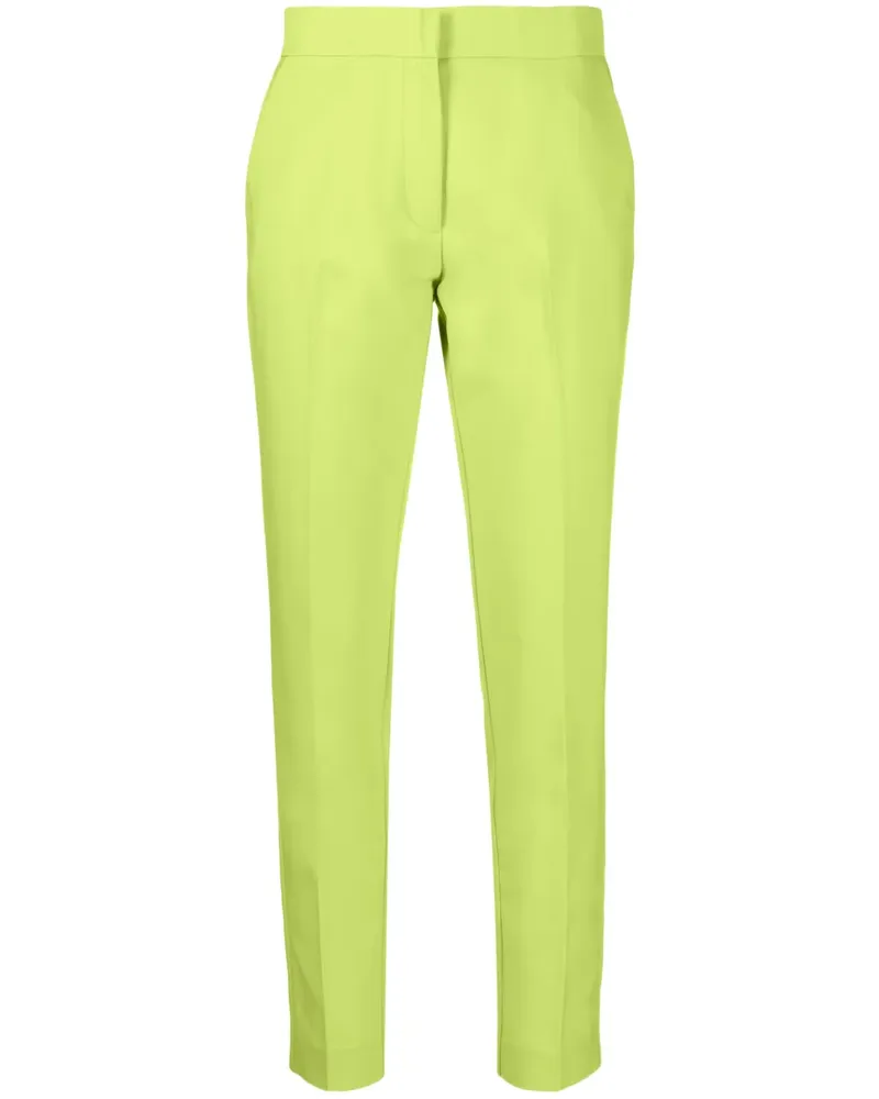 Twin-Set Zigarettenhose mit hohem Bund - Grün Grün