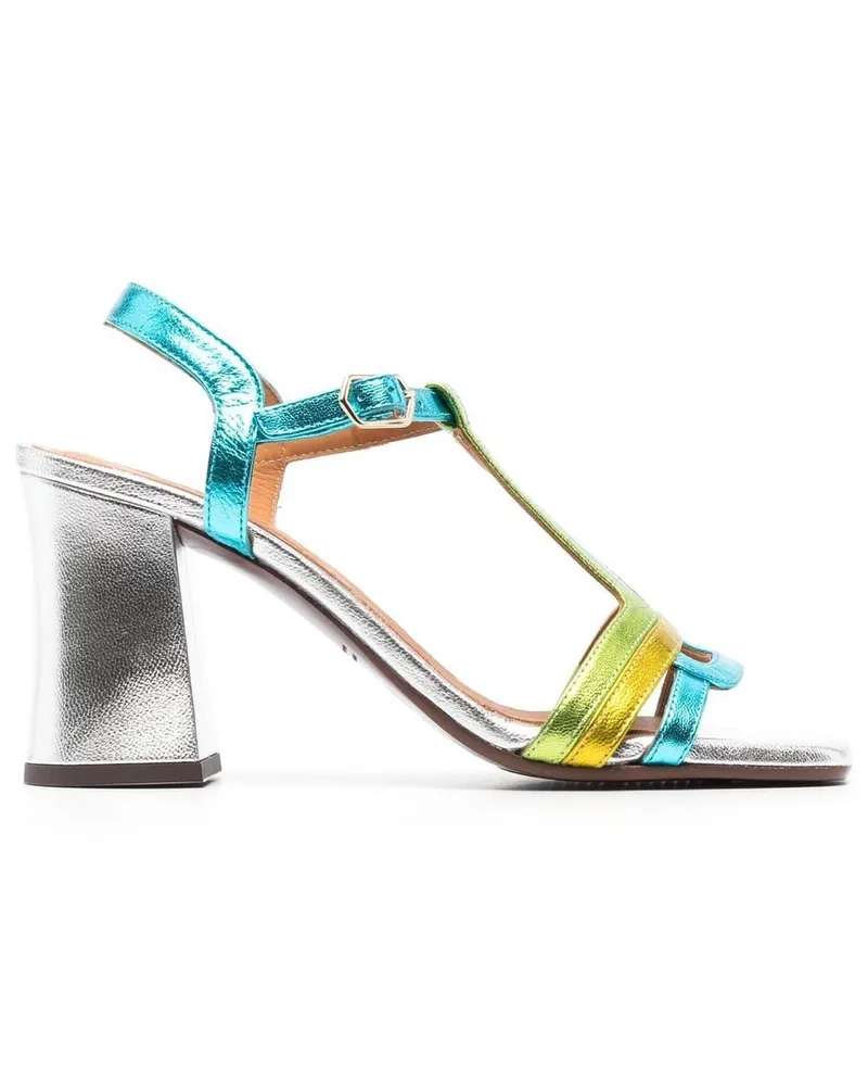 Chie Mihara Sandalen im Metallic-Look Blau