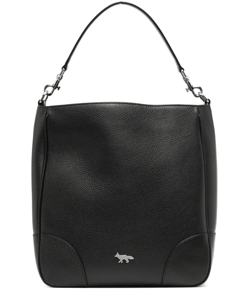 Kitsuné Boogie Schultertasche - Schwarz Schwarz