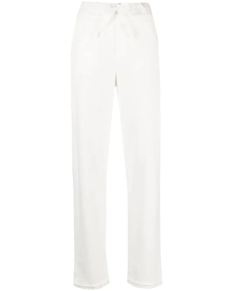 KristenseN Du Nord Taillenhose mit Kordelzug - Weiß Weiß