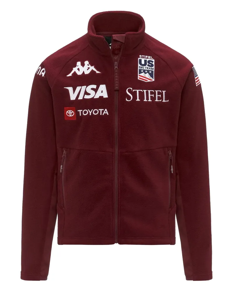 Kappa zip jacket - Rot Rot