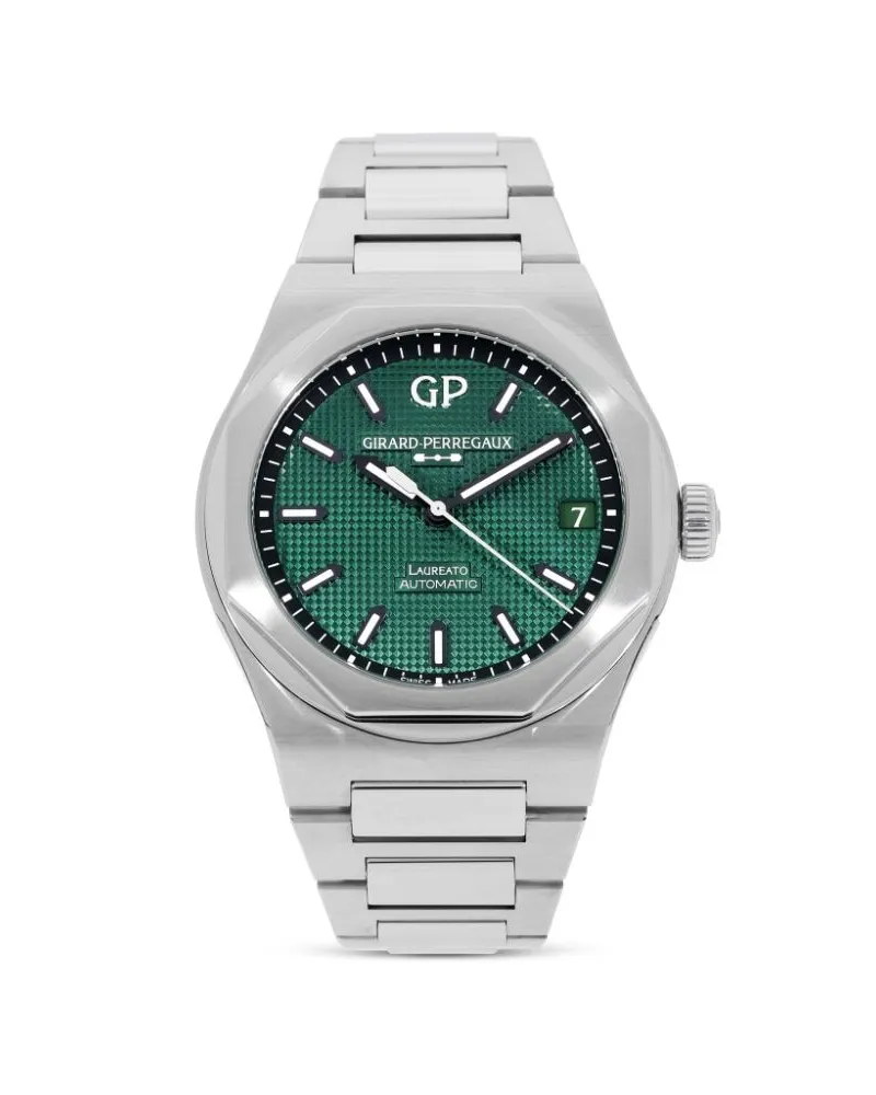 Girard-Perregaux 2022 Ungetragene Girard Perregaux Laureato 42mm GrüN