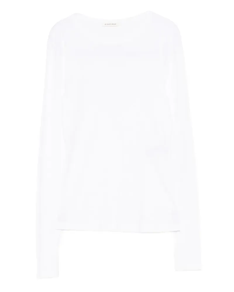 By Malene Birger long-sleeve T-shirt - Weiß Weiß
