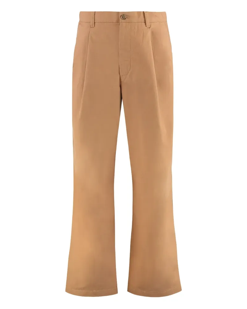 Calvin Klein Twillhose mit Stretchbund - Nude Nude