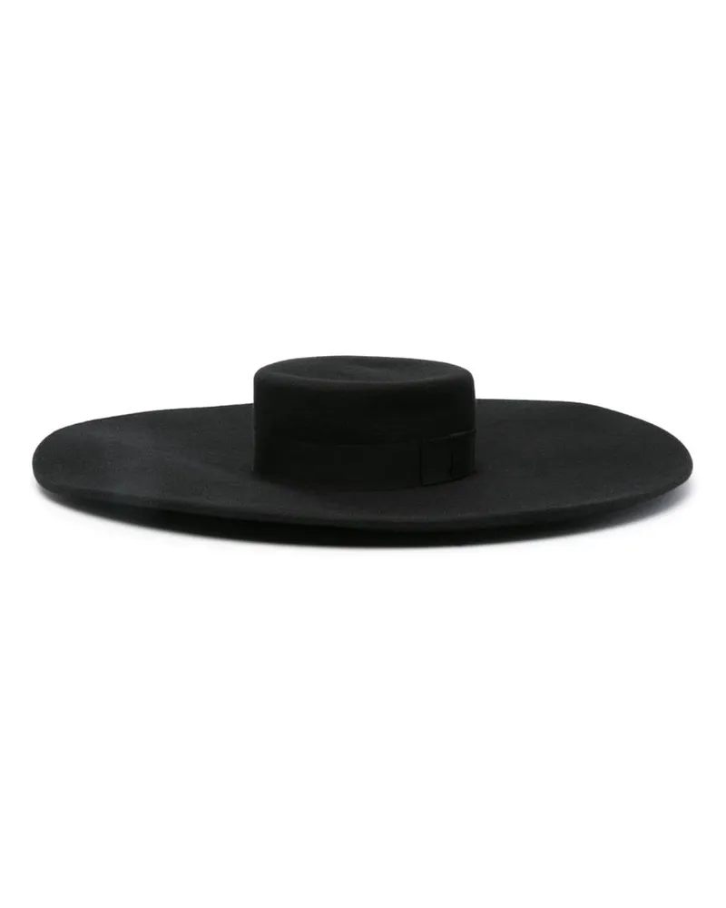 Nina Ricci Hut aus Filz - Schwarz Schwarz