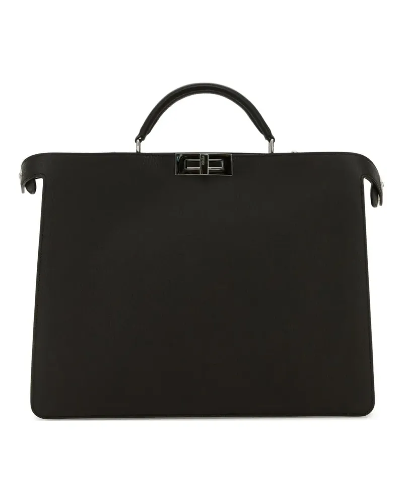 Fendi Peekaboo Handtasche - Schwarz Schwarz