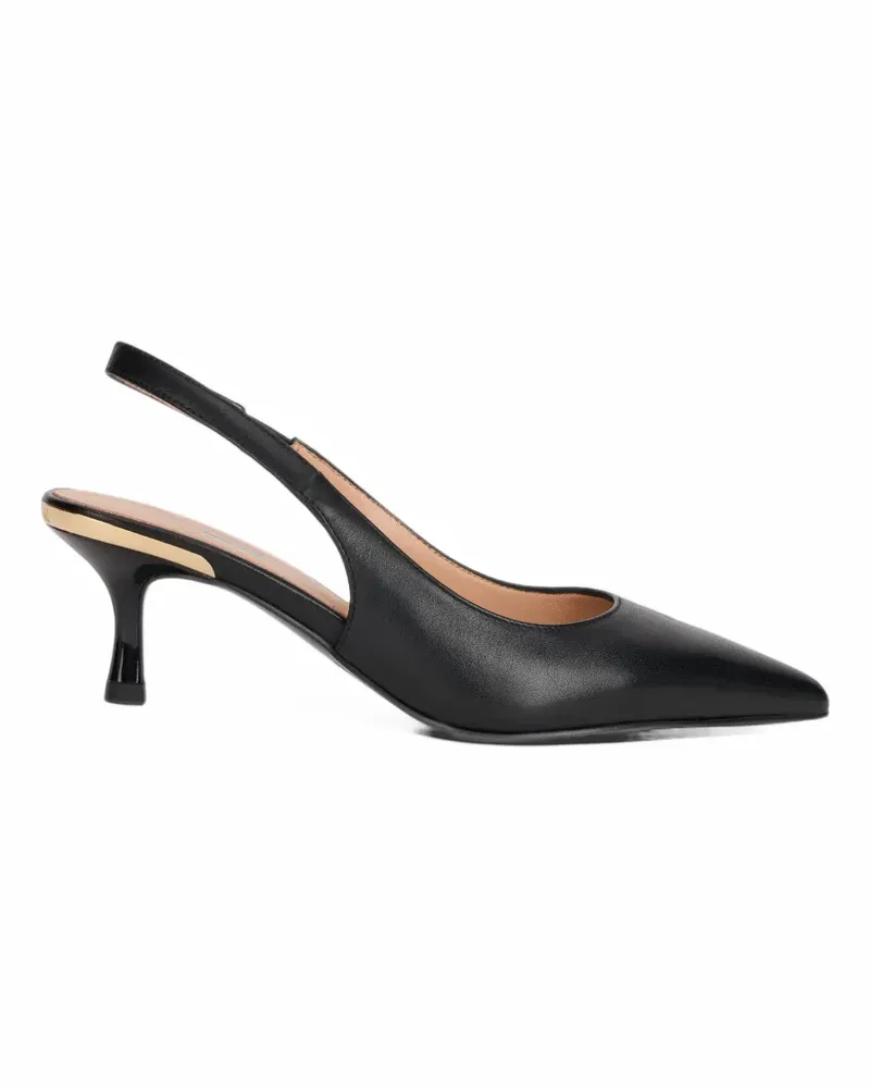 Moschino pointed-toe pumps - Schwarz Schwarz